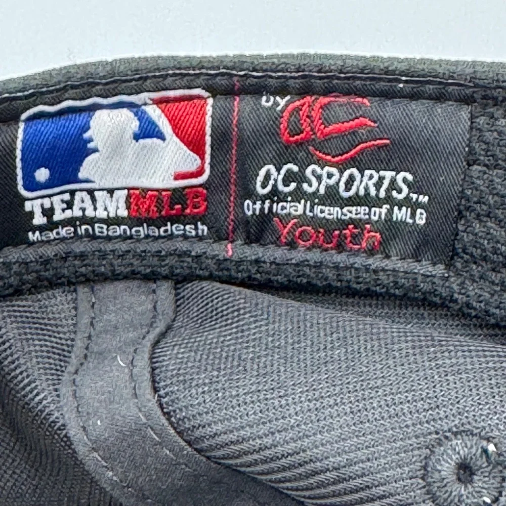 Arizona Diamondbacks MLB‎ Black Fitted Baseball Cap Hat Youth Size NWT